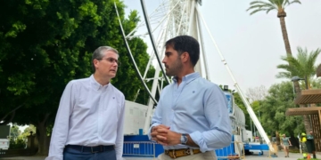 Noria panorámica de la Feria de Murcia gratuita para personas con discapacidad