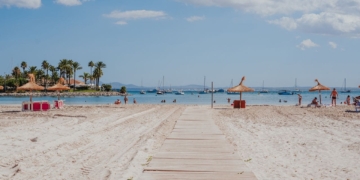 Playa Accesible de la Alcudia, en Mallorca