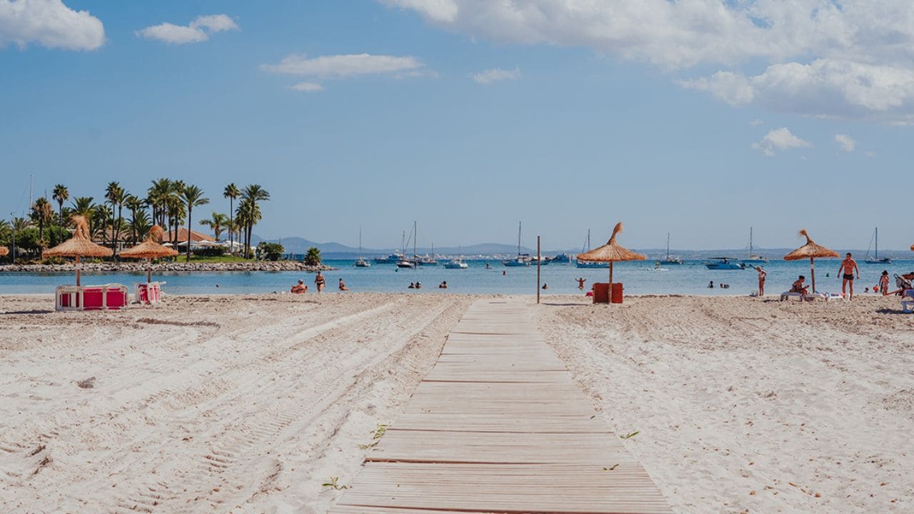 Playa Accesible de la Alcudia, en Mallorca