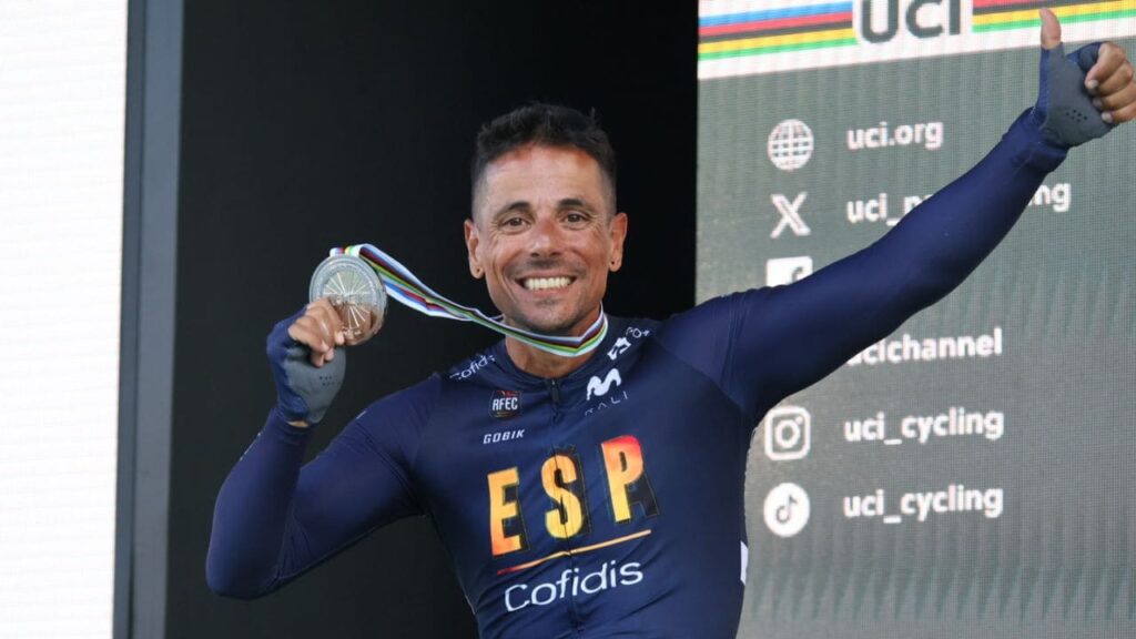 Sergio Garrote se proclama subcampeón del mundo en el Mundial de Ciclismo Paralímpico de Ronse