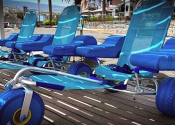 Sillas anfibias adquiridas por el Gobierno de Canarias