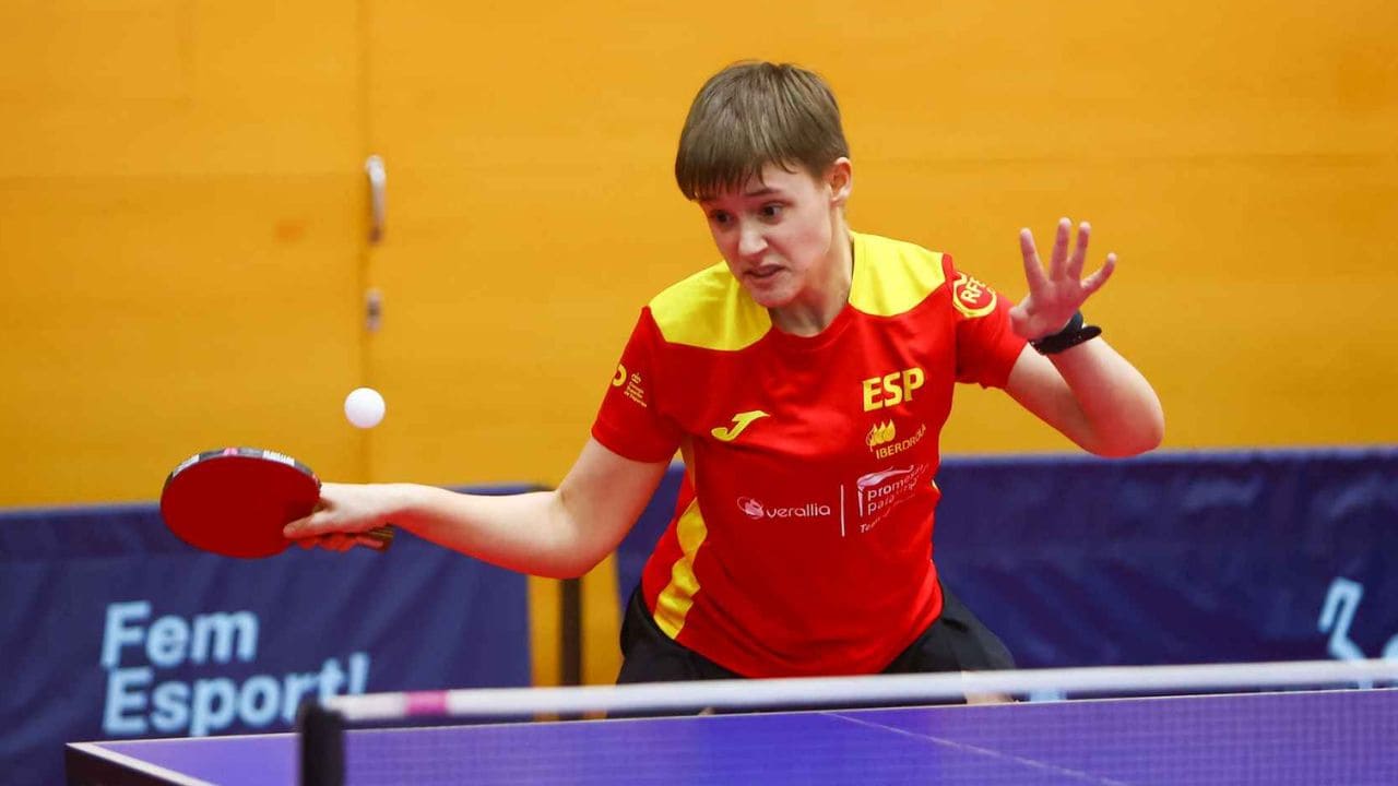 El tenis de mesa adaptado español destaca en los Juegos Paralímpicos Europeos de la Juventud con 15 medallas