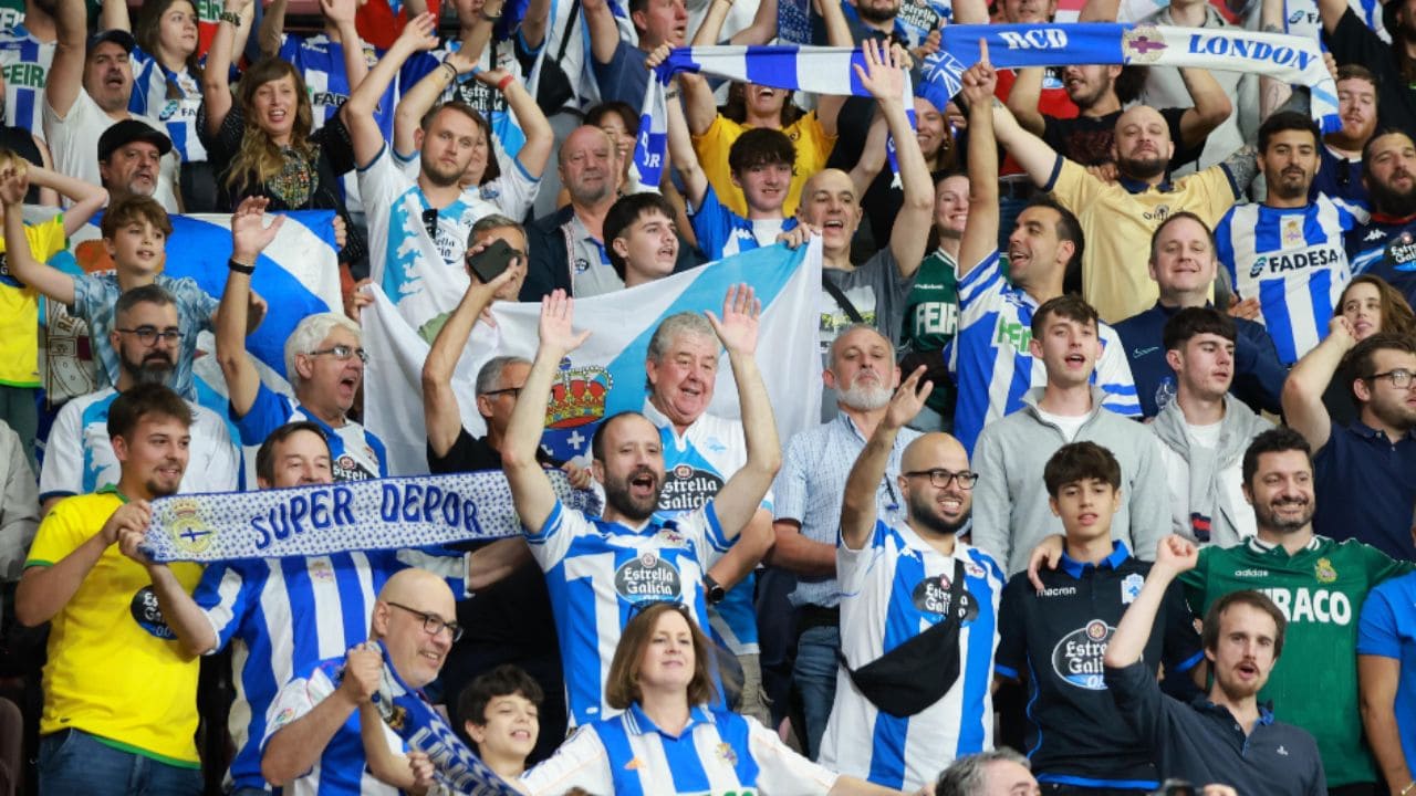 Servicio del RC Deportivo para aficionados con discapacidad visual