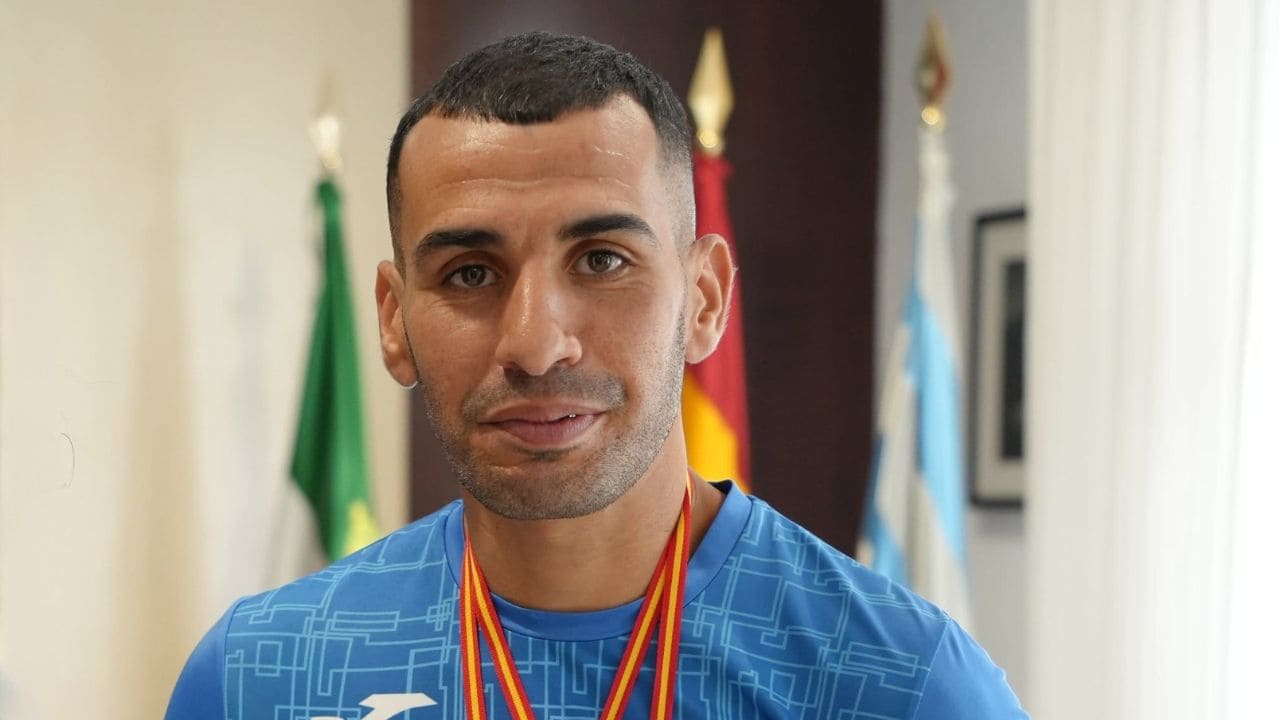 Falle Medi Raiss, atleta con discapacidad