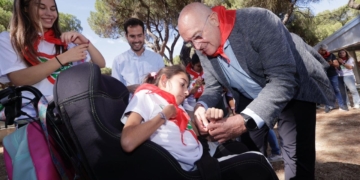 Fiestas de la Virgen de San Lorenzo de Valladolid en 2025, accesibles para las personas con discapacidad