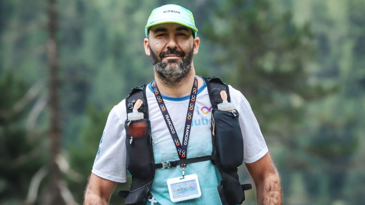 Francisco Fernández, primera persona en España diagnosticada con autismo en ser ‘finisher’ de carreras importantes a nivel europeo
