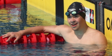 Guillermo Gracia, nadador español con síndrome de Down