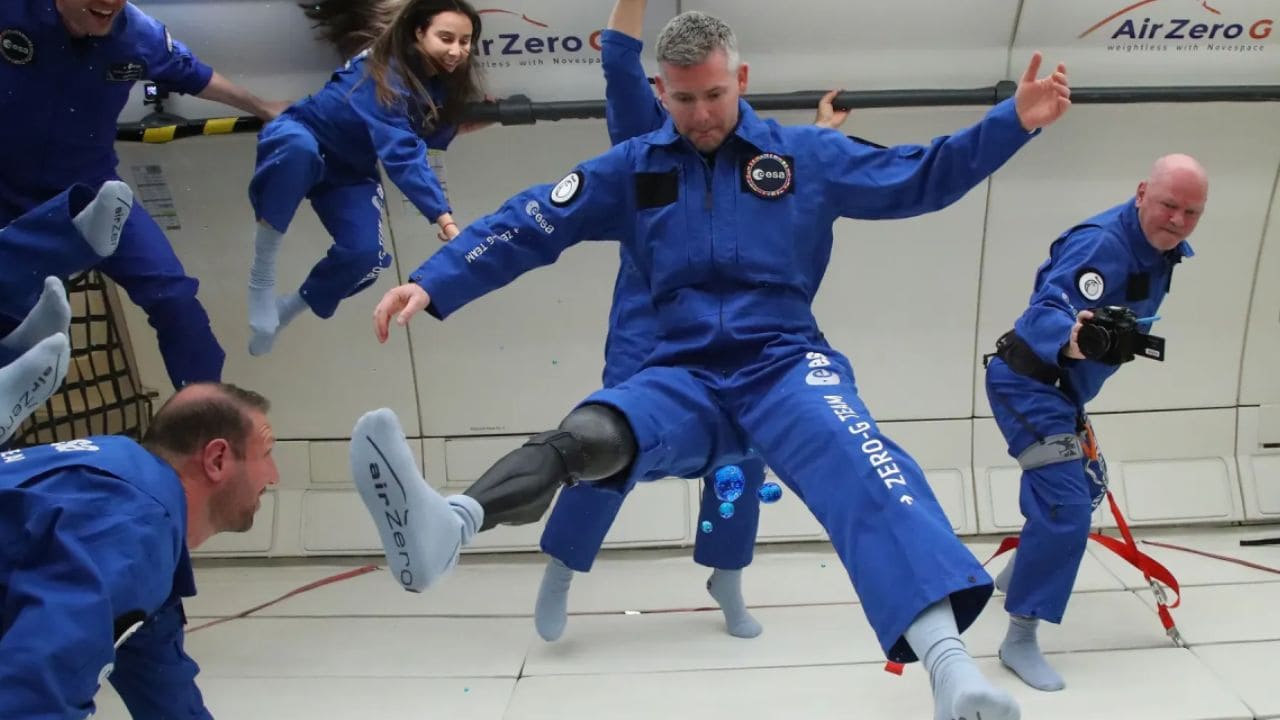 John McFall, primer astronauta con discapacidad de la historia