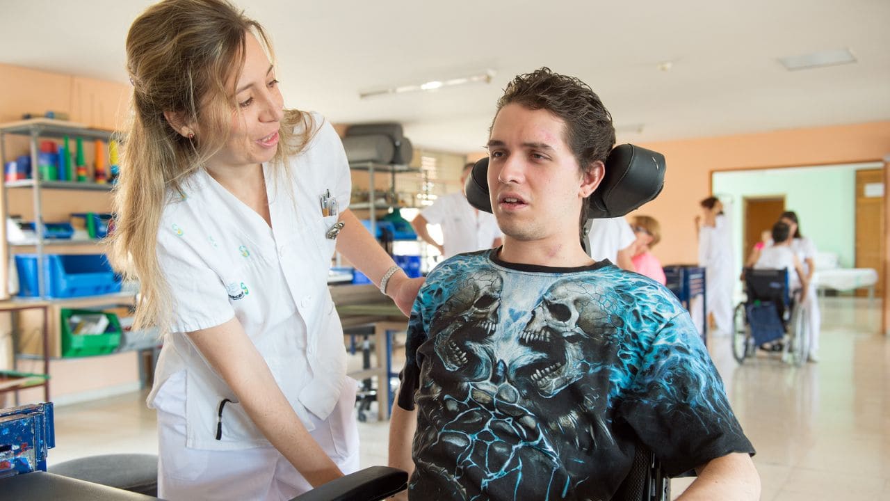 Persona con lesión medular