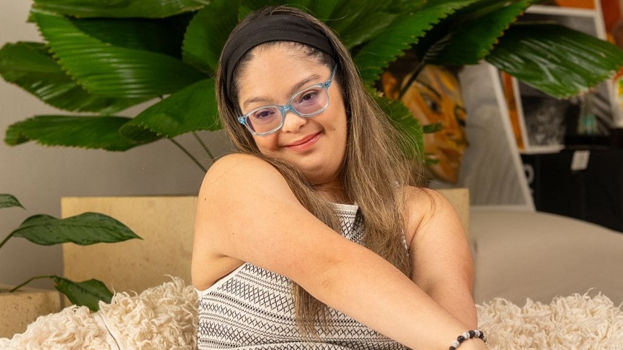Majo Paiz, influencer con síndrome de Down