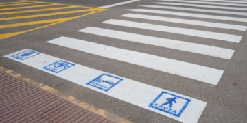 Paso de peatones adaptados para promover la inclusión