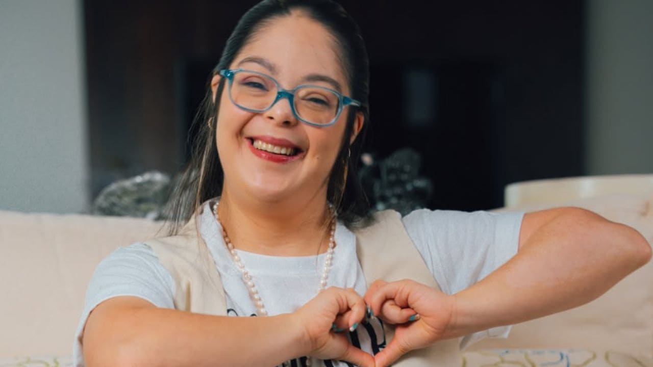 Majo Paiz, influencer con síndrome de Down
