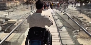 Accesibilidad en la Acrópolis de Atenas