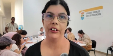 Alba, joven con discapacidad