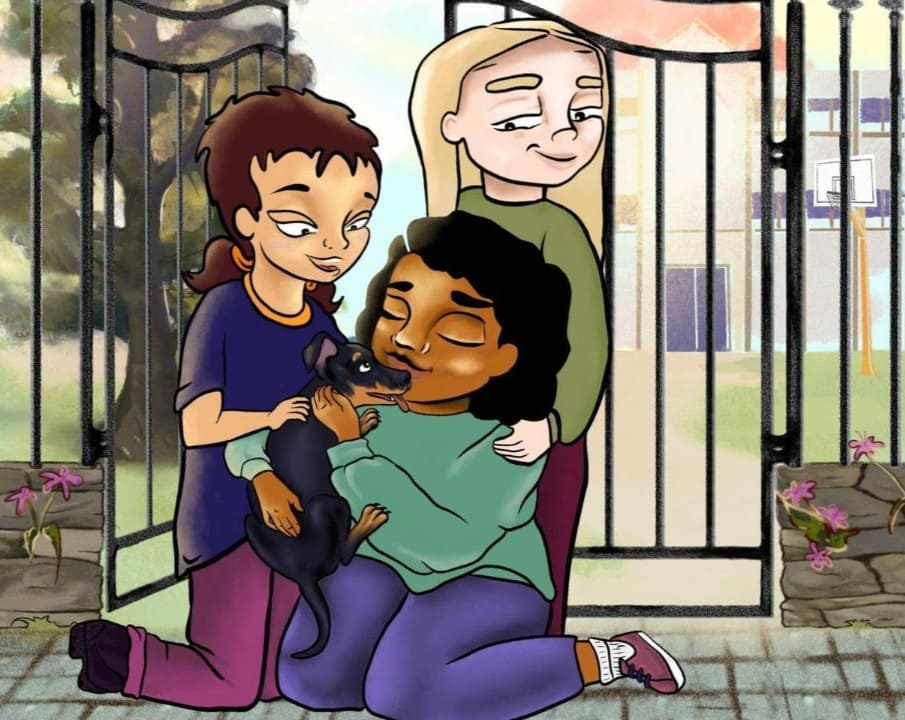 Portada del cuento 'Amelia se cambia de cole'