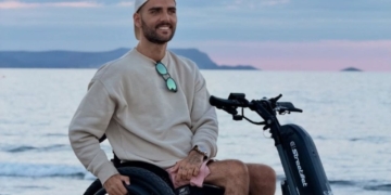 Ander Arteaga, joven en silla de ruedas