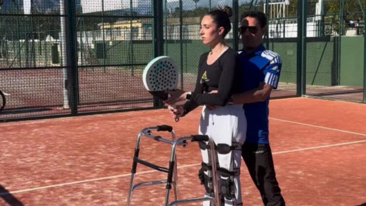 Andrea Pérez, jóven con lesión medular