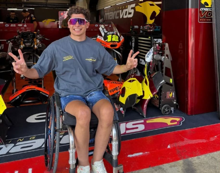 Carlos Tatay, piloto de automovilismo con discapacidad