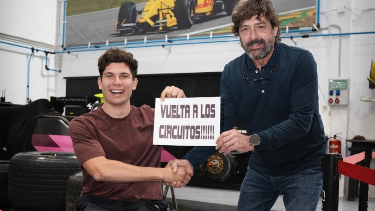 Carlos Tatay anuncia que vuelve al circuito tras sufrir una lesión medular hace dos años