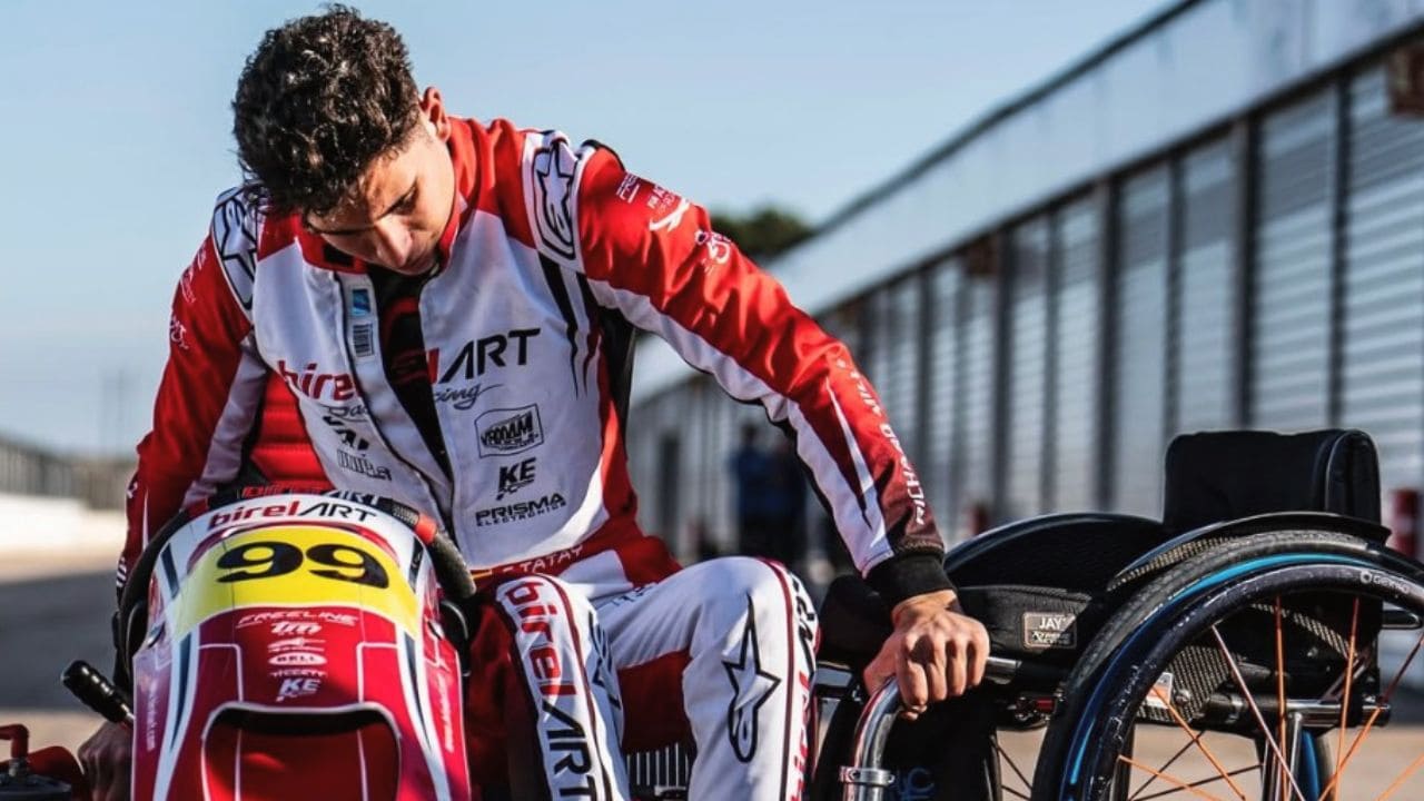 Carlos Tatay, piloto de automovilismo con discapacidad