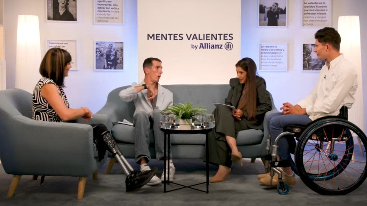 Irene Villa y Carlos Tatay en Mentes Valientes
