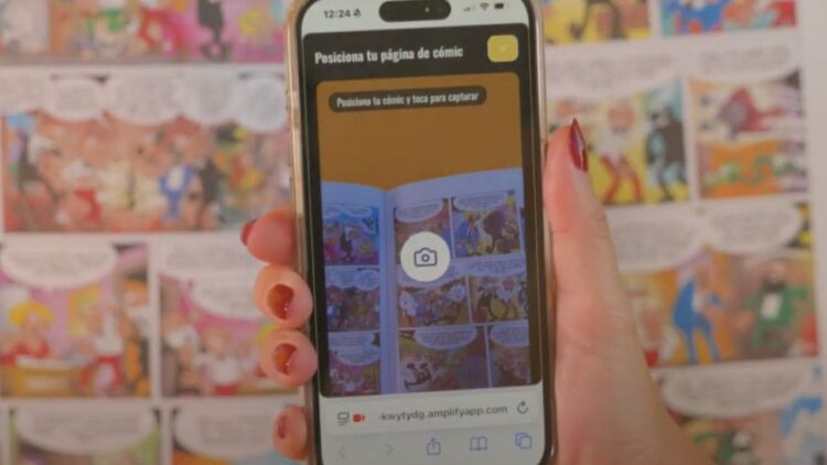 'ComicCast', la nueva aplicación que permite a las personas con discapacidad visual 'leer' comics
