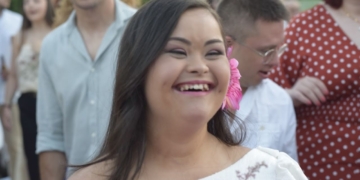 Noelia, joven con síndrome de Down de Benacazón