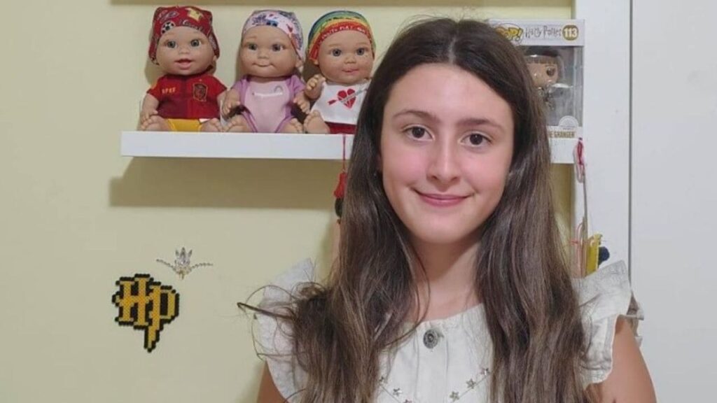 Jimena, con 11 años, recauda fondos para ayudar a niños que luchas contra el cáncer