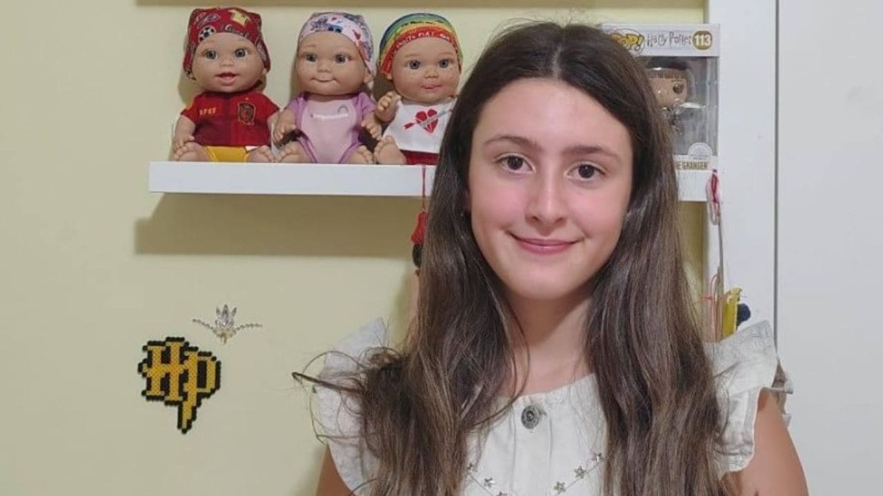 Jimena, con 11 años, recauda fondos para ayudar a niños que luchas contra el cáncer