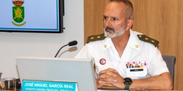 José Miguel García Real, psicólogo militar amigo discapacidad