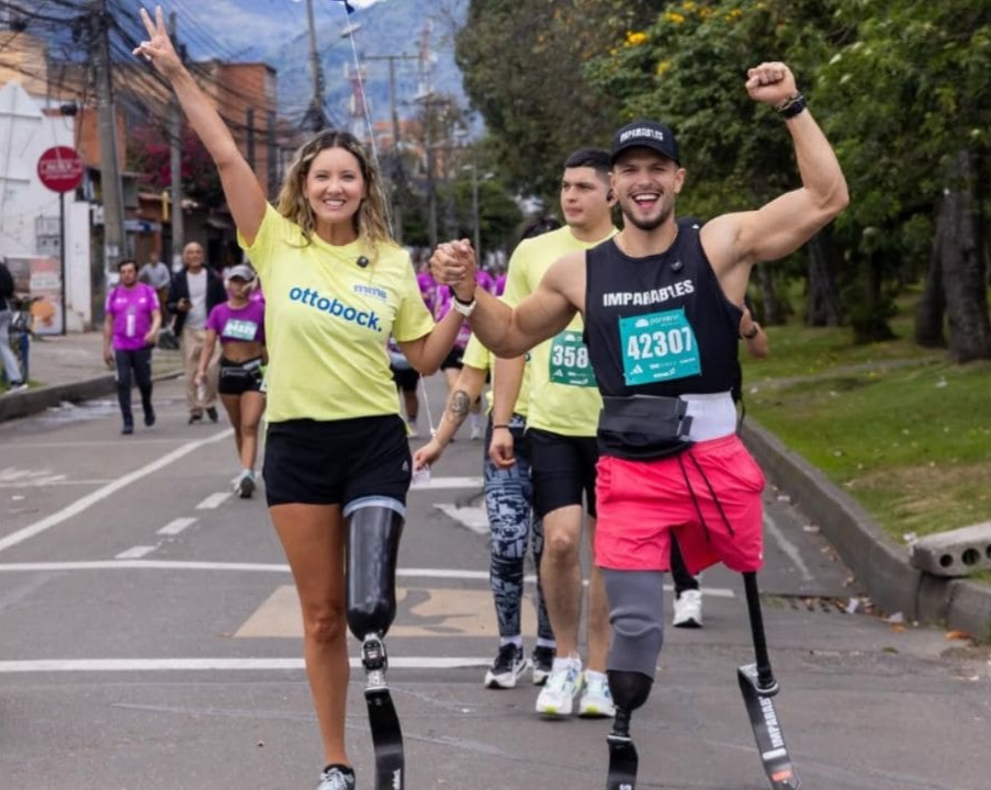 Juan Pablo Dos Santos, atleta con discapacidad, correrá la maratón de Nueva York
