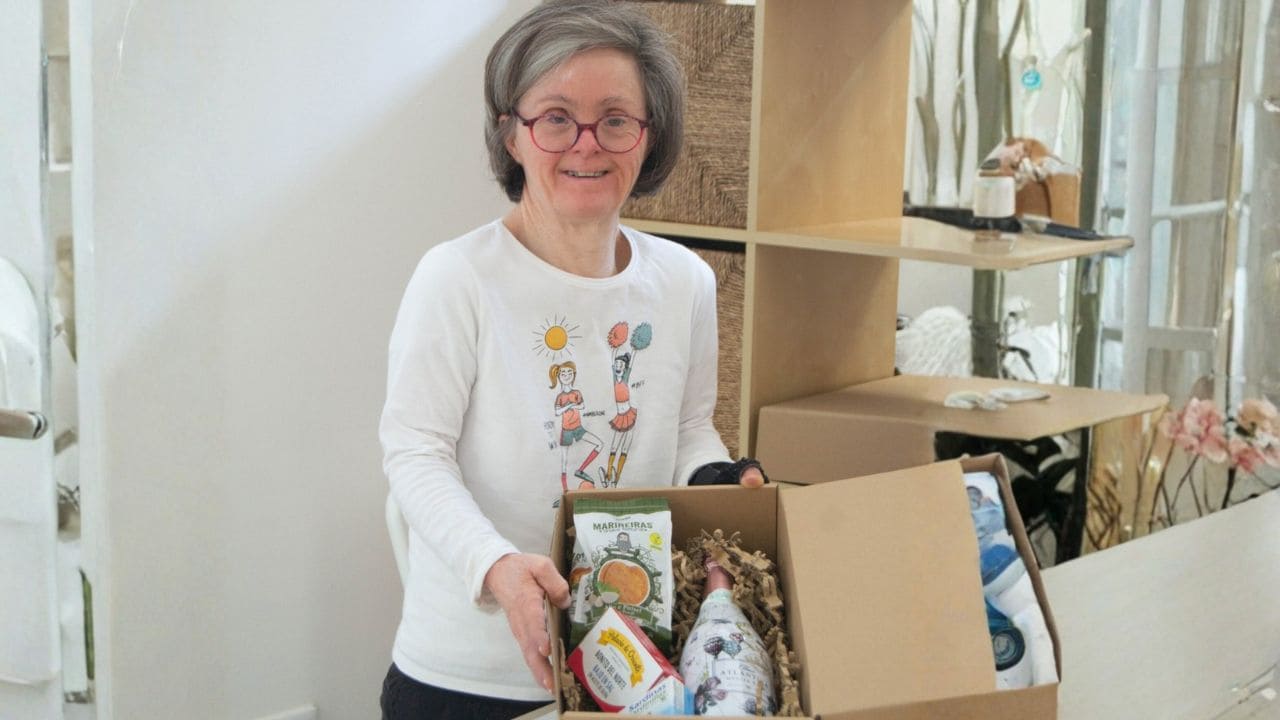 Lamandala, el sueño de Maleni que se hizo realidad a los 55 años: una tienda regentada por una mujer con síndrome de Down