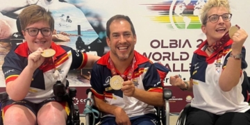 El Langui, Ainhoa Meñaka y Desirée Segarra logran la medalla de oro en el World Challenger de Boccia
