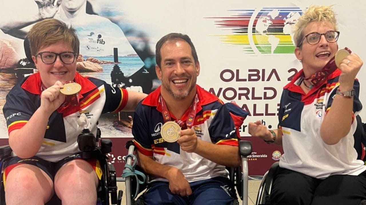 El Langui, Ainhoa Meñaka y Desirée Segarra logran la medalla de oro en el World Challenger de Boccia