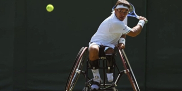 Martín de la Puente, jugador español de tenis en silla de ruedas Síndrome de Proteus
