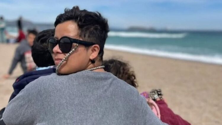 Nicole Correa, madre de un hijo con discapacidad