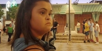 Noelia Vega, joven con síndrome de Down