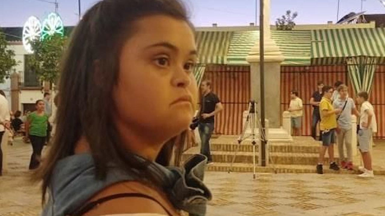 Noelia Vega, joven con síndrome de Down