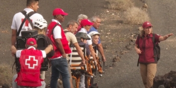 Nuevas sillas adaptadas en el Parque Nacional de Timanfaya