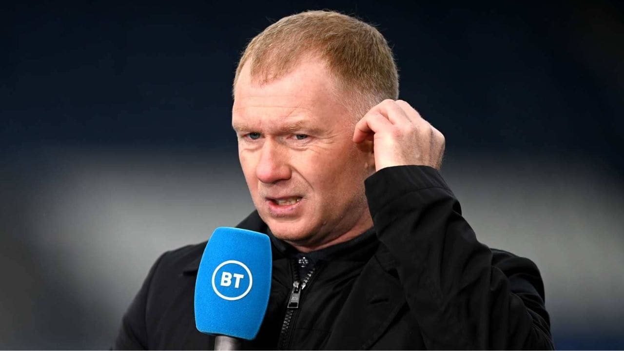 Paul Scholes en su trabajo como comentarista padre hijo autismo