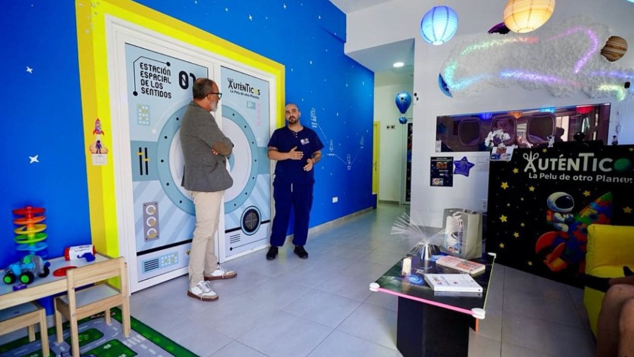 Peluquería adaptada para niños con autismo