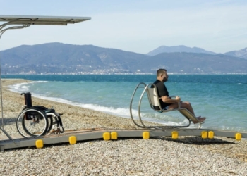 'Seatrac', playa accesible para personas en silla de ruedas