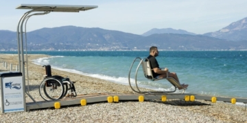 'Seatrac', playa accesible para personas en silla de ruedas