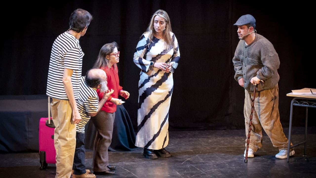 Obra de teatro 'Campeones 2' actores discapacidad