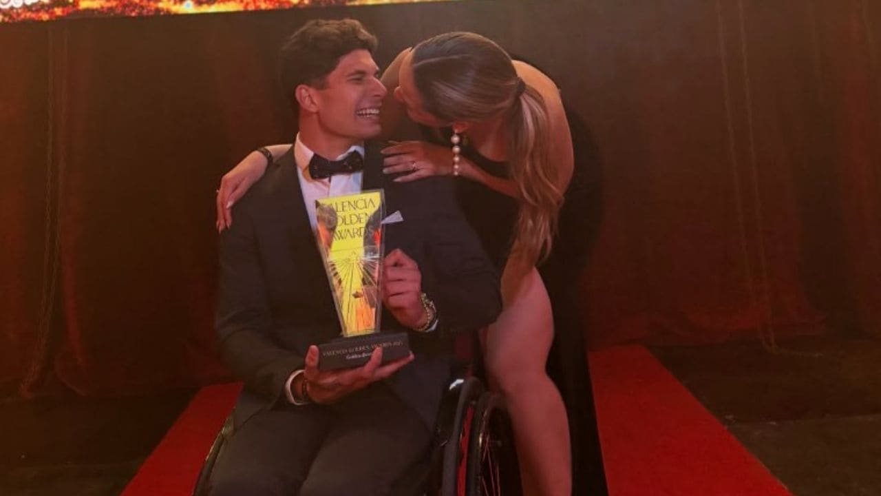 Carlos Tatay, deportista con discapacidad, recibe su primer premio como creador de contenido