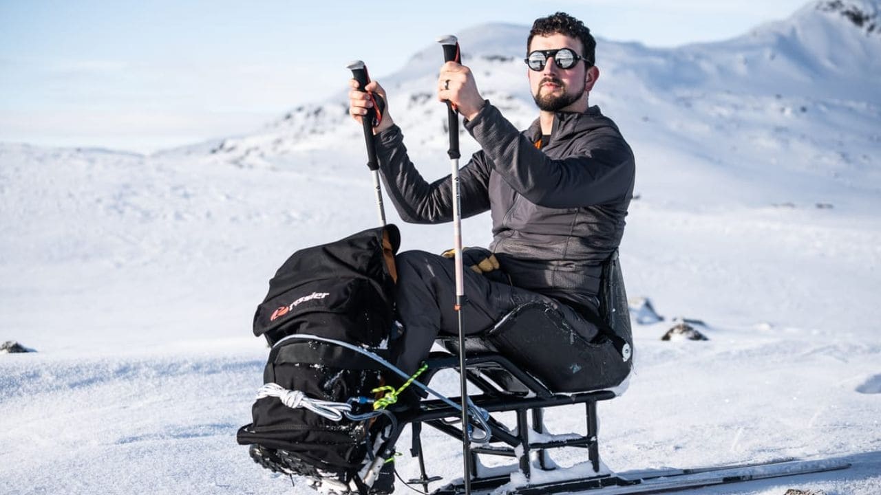 Darren Edwards, aventurero con lesión medular