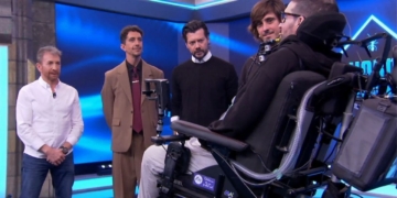Armando Folgado y Víctor Julià presentan 'MouthX' en El Hormiguero dispositivo movilidad reducida
