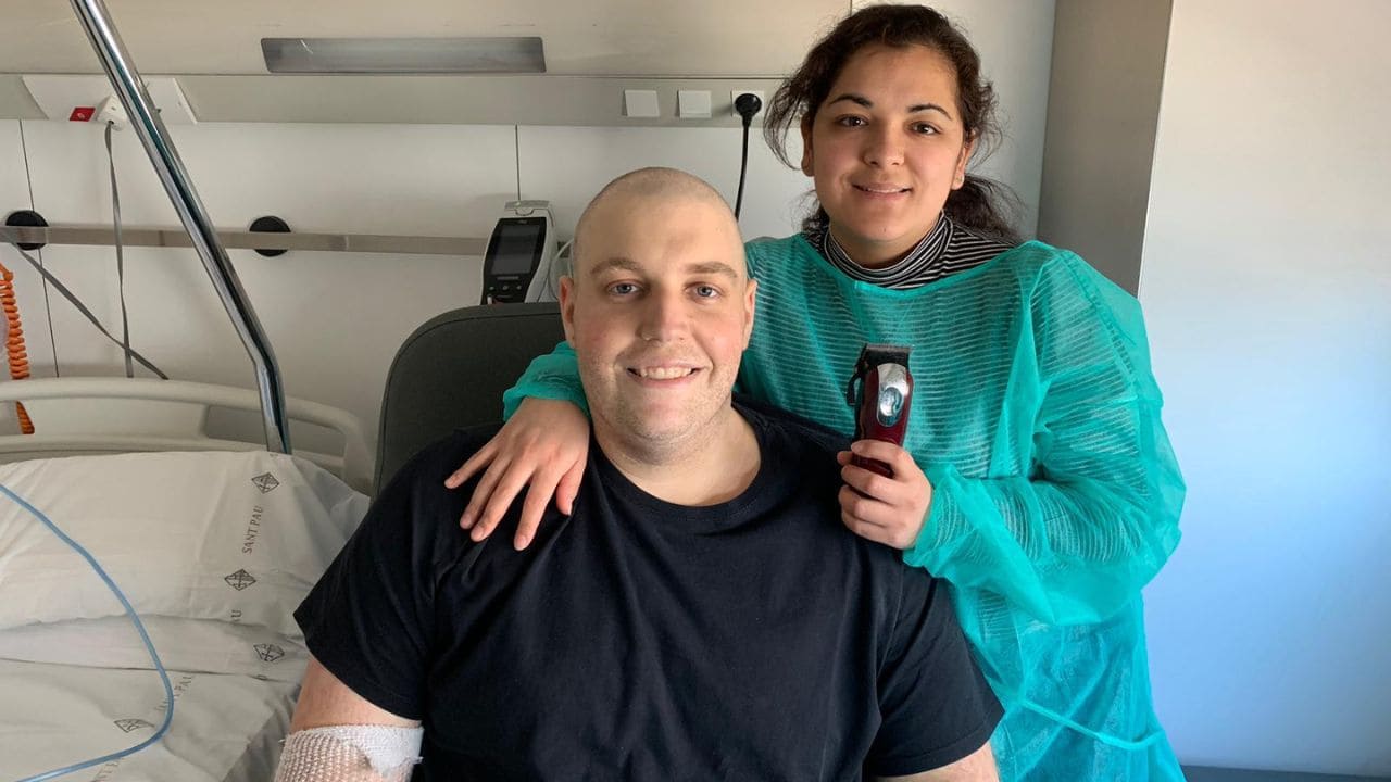 El emocionante sexto 'cumplevida' de Juan, paciente con leucemia que recibió un trasplante de médula ósea