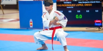 El golpe de Diego Rodríguez a la discapacidad visual para coronarse en parakárate: "Este deporte me lo ha dado todo"