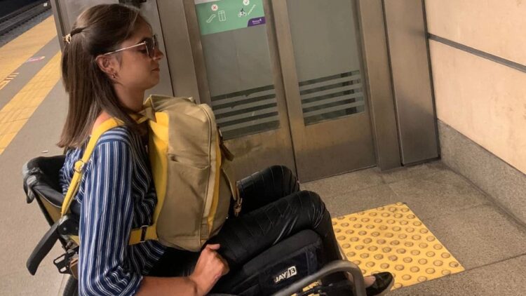 Gisela Agostina, joven con discapacidad